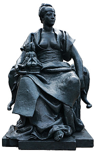 Paris, statuen, kunst, figur, Museum, Metal, kvinne