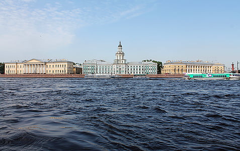 水, 城市, 彼得 ·, 俄罗斯圣彼得堡, 历史, 旅游, 建筑
