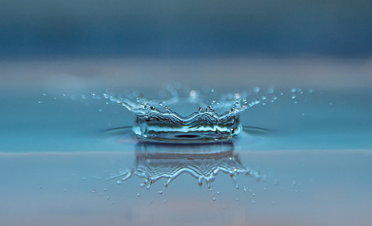 drop of water, inject, water, drip, wet, close, raindrop