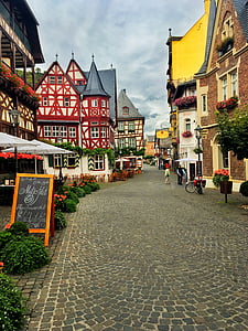 Alemania, pequeño pueblo, casco antiguo