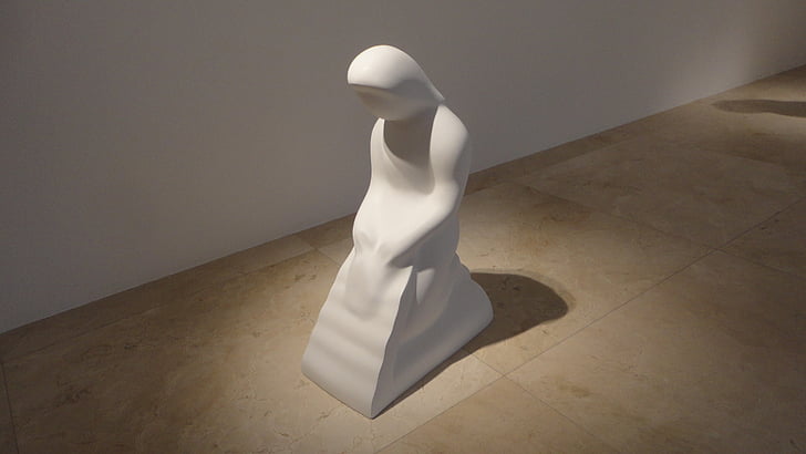 statue, skulptur, kunst, figur, kvinder, design