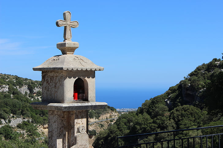 Grécia, Creta, Memorial, montanhas