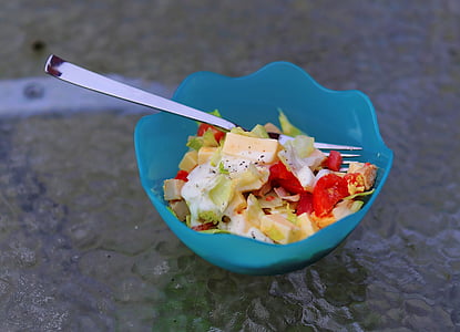 salad, salad bowl, healthy, delicious, slightly, nutrition, eat