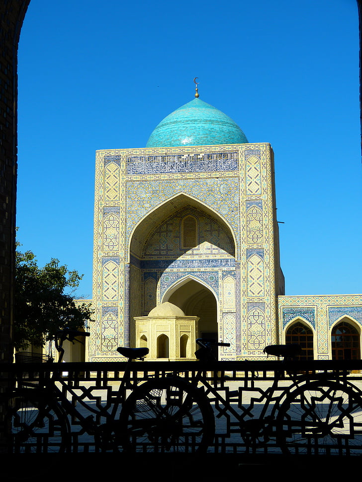bukhara, mosque, kalon mosque islam, dome, building, architecture, house of prayer