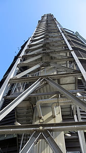 elevador, Gasômetro, ponto de vista, indústria, surgimento, escadas, arquitetura