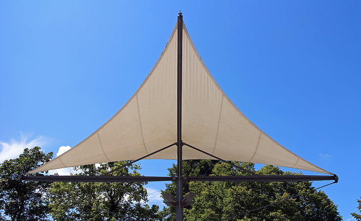 roof, sunroof, sail shade, shadow, weather protection, protection