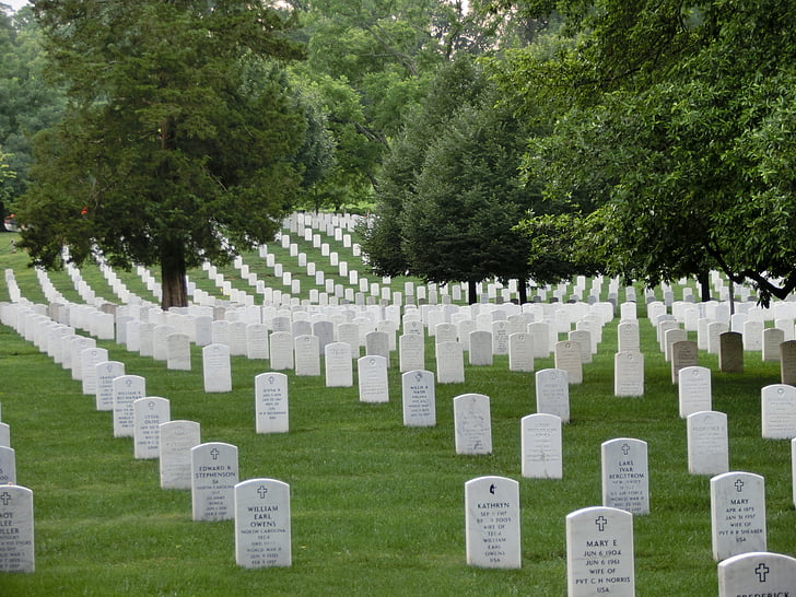 military cemetery, memorial, usa, washington, united states, america, united states of america