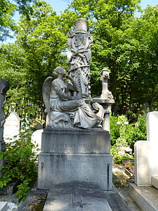 Paris, nghĩa trang, Pere lachaise, Đài tưởng niệm, mộ, phần còn lại, tác phẩm điêu khắc