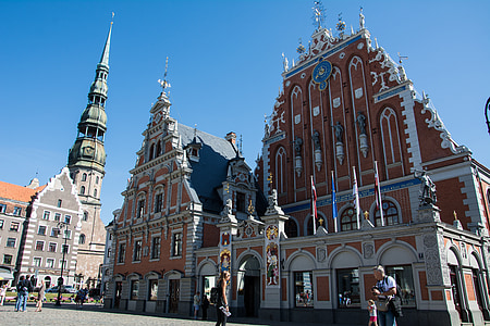 Riga, historicky, zajímavá místa, město, Architektura, cestovní ruch, turistická atrakce