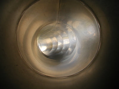 тунел, метал, тръба, тунел визия, слайд, игра, свободно време