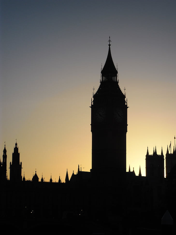 Londyn, Westminster, punkt orientacyjny, Kościół, Wieża, religia, Domy Parlamentu - Londyn