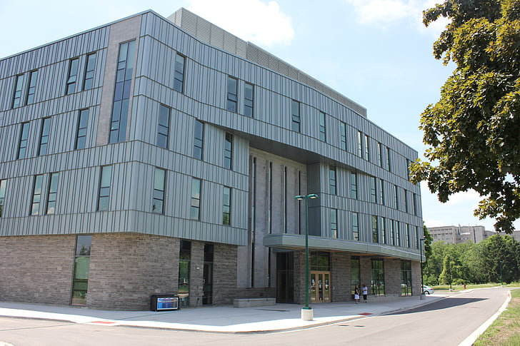 bâtiment, moderne, médecine, University of Western Ontario, clinique