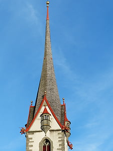 kerk, Steeple, meest pure Stone, spits, het platform, toren, religie