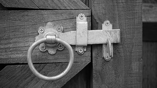 portão, Handel, porta de entrada, aço, Casa, casa, entrada