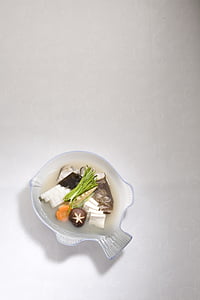 alimentos, cocina, Tang, pescado, placa de, Asia, sopa