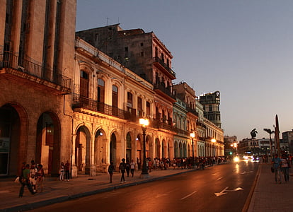 古巴, 哈瓦那, 建筑, 旅行, 旅游, 哈瓦那, 具有里程碑意义