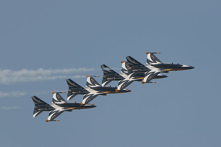 air show, republic of korea, fighter, plane