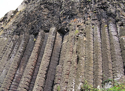 giant's causeway, northern ireland, ireland, basalt, pillar, rock, structure
