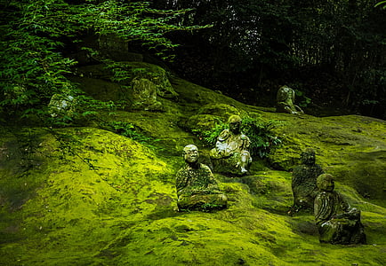 Japon, statue de Bouddha, Bouddha, bouddhisme, statue de, l’Asie, Kumamoto