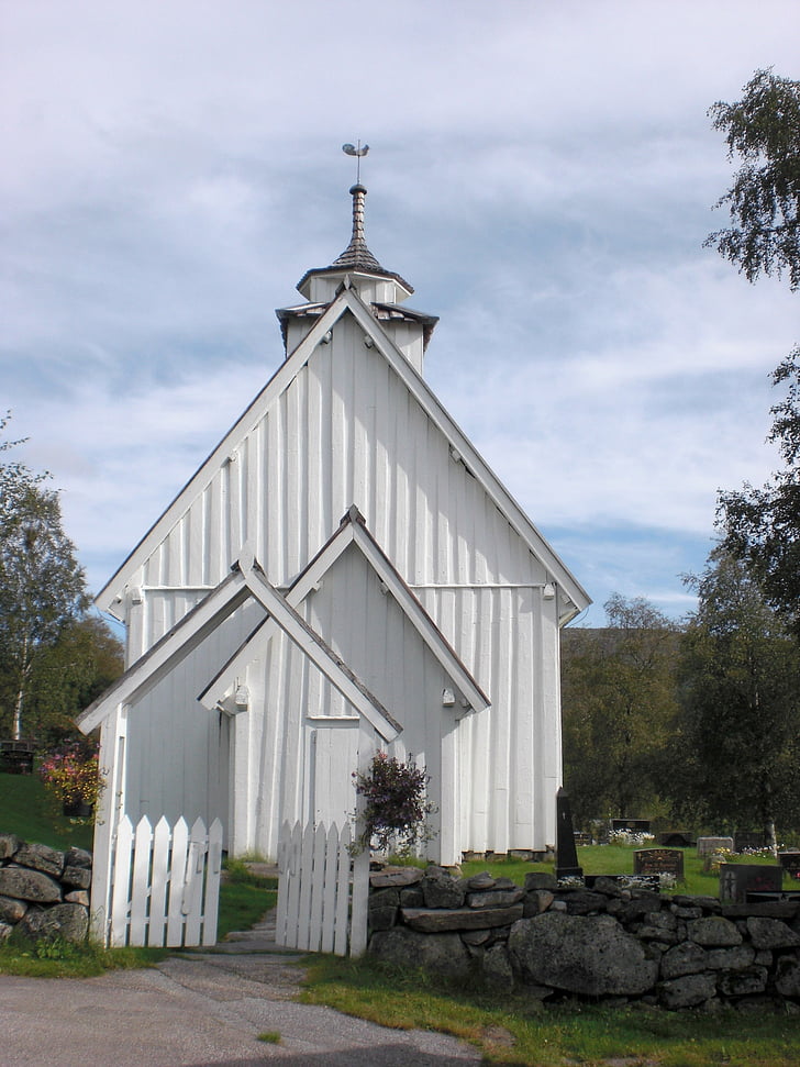 Νορβηγία, Αρχική σελίδα, τοπίο, παραθεριστικές κατοικίες, Σκανδιναβία, βουνά, Εκκλησία