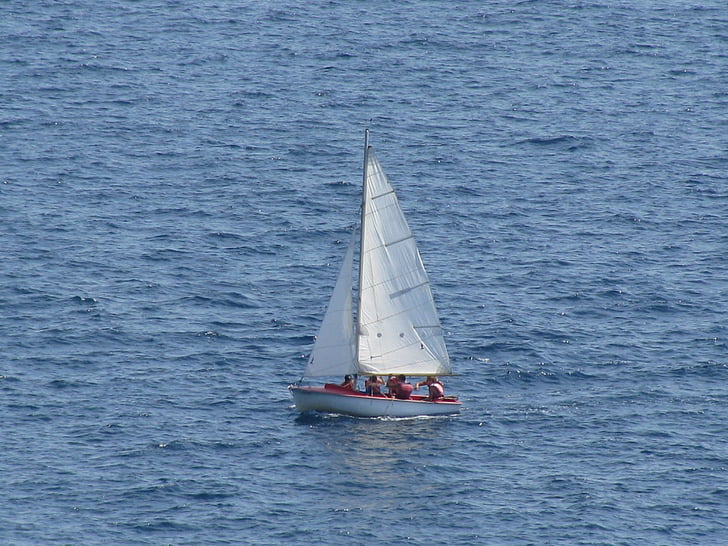 sail boat, sailing, boat, yacht, sea, ocean, yachting
