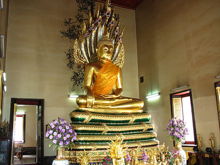 Thailand, andliga, religion, buddhismen, Asia, resor, templet