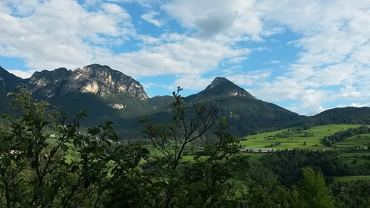 Jižní Tyrolsko, Dolomity, tschafon, Příroda, pěší turistika, krajina, Zobrazit