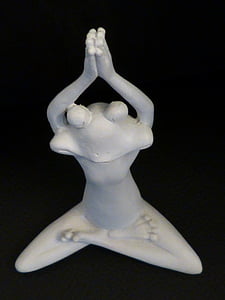 лягушка, Йога, скульптура, декоративные