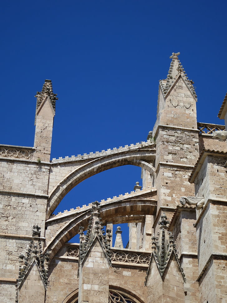 Mallorca, arquitectura, Palma de mallorca, Catedral