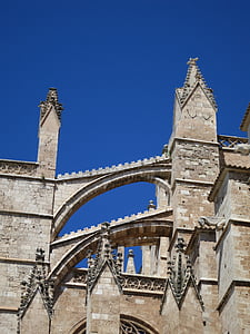 Mallorca, arhitektura, Palma de mallorca, Katedrala