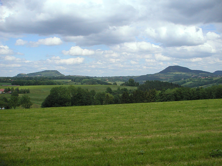 due monti del kaiser, Rechberg, Stuifen, paese di Staufer, alb di Swabian, Baden württemberg