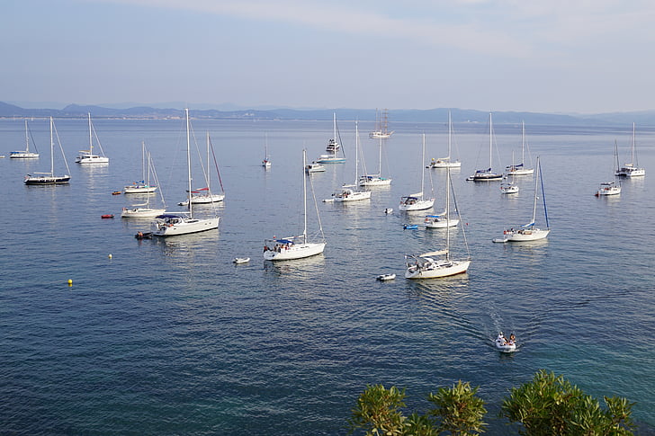 sea, france, sailing boat, ship