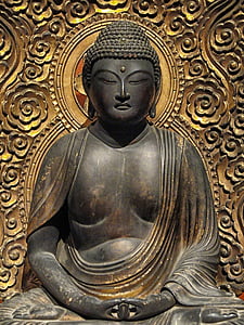 Buddha, Japani, japani, 1600-luvun, taiteellinen, veistos, usko