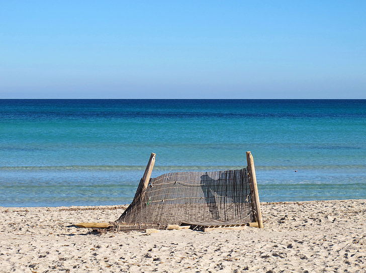 Playa de muro, Mallorca, Plaża, morze, Latem, samotność