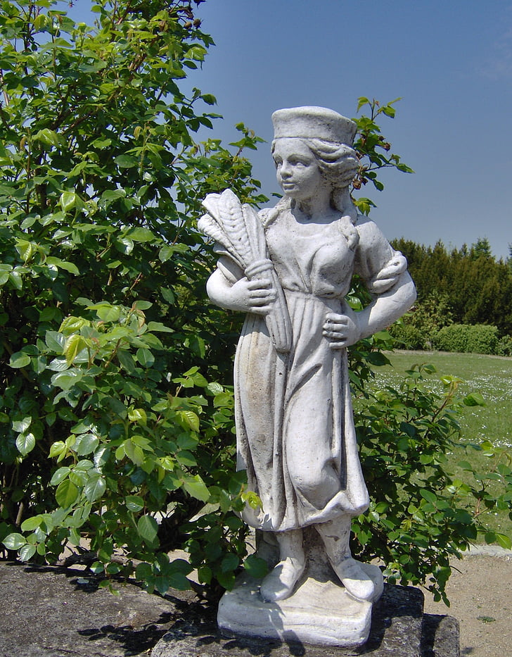 sculpture, statue de, Arboretum, Mlyňany, Slovaquie, Zlaté, Moravce
