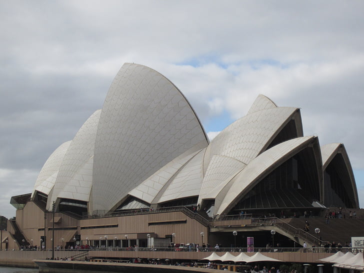 Sydney, Opera house, koncertsal, arkitektur, Opera, Australien, berømte sted