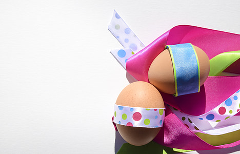 eggs, happy, easter, spring, holiday, celebration, white