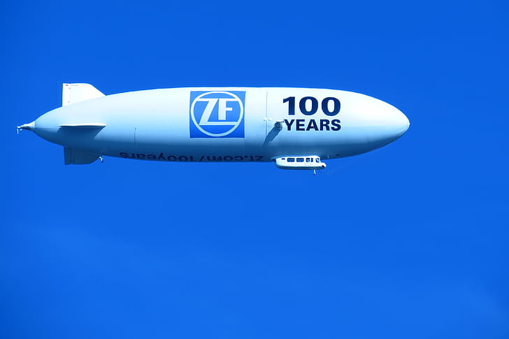 Zeppelin, taevas, lennata, õhulaev, Bodeni järv, õhusõiduki, Friedrichshafen