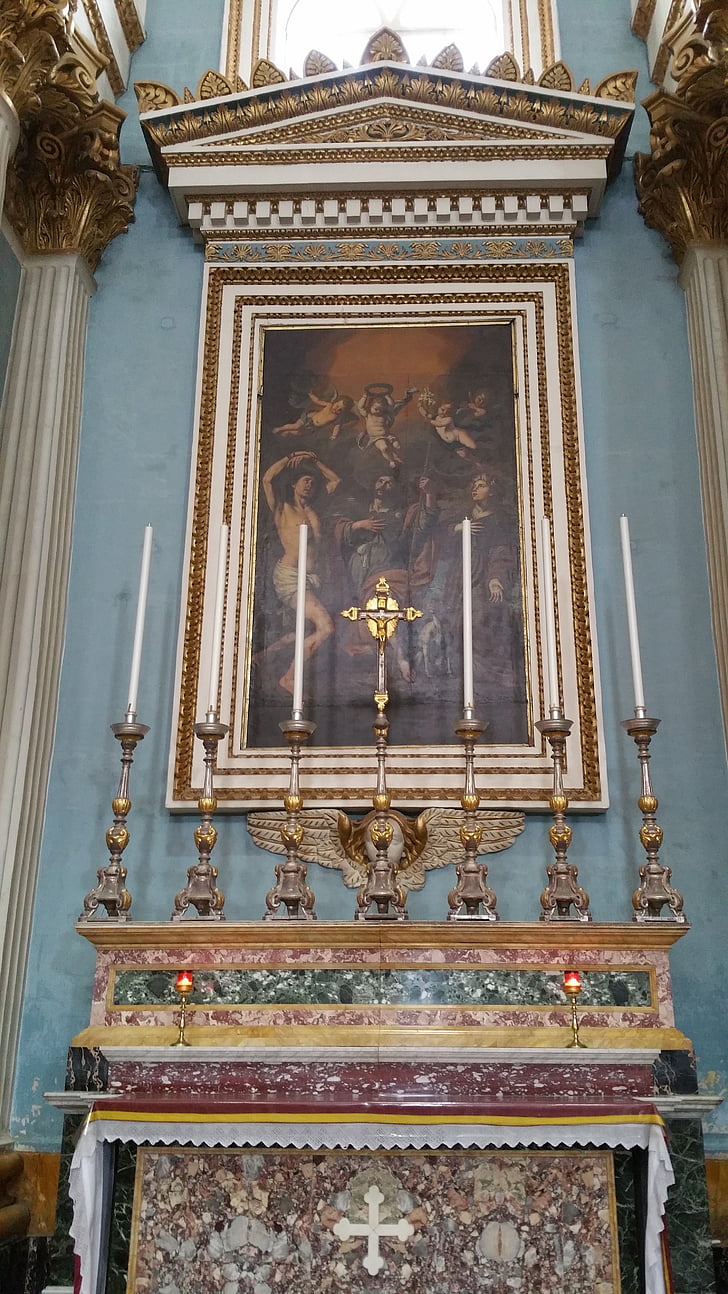 MostA, Malta, Iglesia, pintura