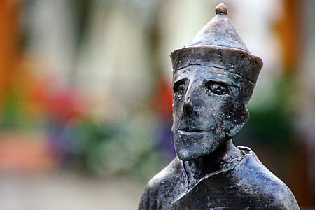 frate, Statua, bronzo, preventiva, Chartreuse, Chartreux, Convento
