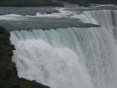 USA, Niagara, vattenfall, naturen, floden, vatten