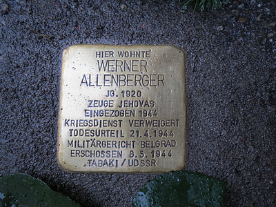 stolpersteine, Hockenheim, minnesmerke, stumbling blokker, Holocaust, nok, Remembrance