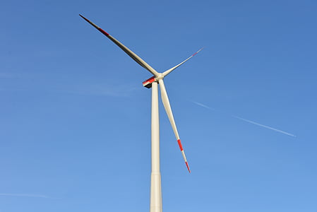 molinet de vent, energia, energia Eco, energia eòlica, cel, blau, Tecnologia Ambiental