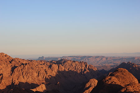offerta, montagna, luce del sole, fotografia, orizzontale, Egitto