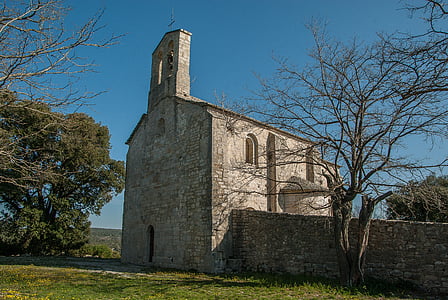 Araldo, cappella romanica, patrimonio, religione, Cattolica, albero nudo, abbandonato