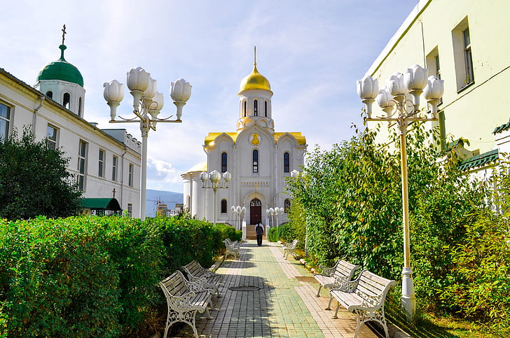 Gereja, bangunan, Ortodoks, agama, lama, Katedral, Kapel