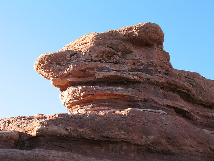 Munţii, gradina zeilor, Rocky, vârf, Colorado, natura, rock - obiect