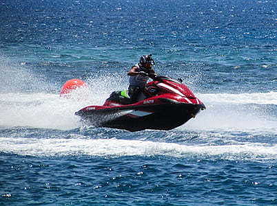 водний мотоцикл, Спорт, води, швидкість, літо, весело, швидкий
