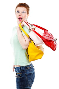 ผู้ใหญ่, ถุง, กระเป๋า, ซื้อ, ผู้ซื้อ, ของผู้บริโภค, ลูกค้า
