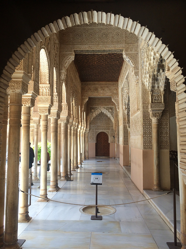 Andalusie, Španělsko, Architektura, fasáda, muslimské